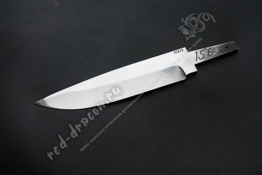 Клинок кованный для ножа 95х18"DAS156"